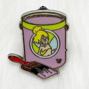 🔮 5/$25 Disney‎ Peter Pan Tinker Bell Paint Can Pin